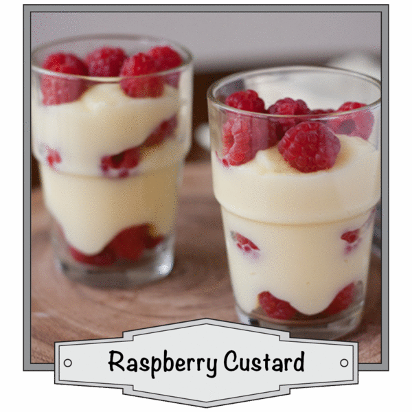 Raspberry Custard